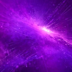Leinwandbilder - a digital illustration purple explosion, with a vibrant purple and pink gradient background and a dynamic, radiating pattern of lines and shapes