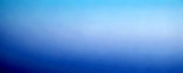 Poster - a gradient background transitioning from a deep blue at the top to a lighter blue at the bottom, creating a serene and calming atmosphere