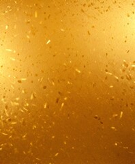 Poster - a close-up view textured surface with a golden hue, resembling a glass or frosted window The surface appears to be made material that resembles frosted glass,
