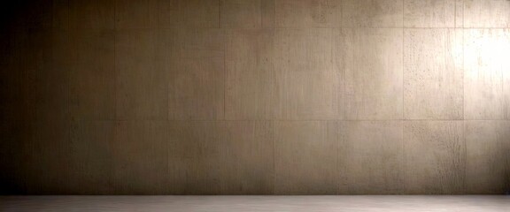 Aufkleber - A dark, textured wall with a grid-like pattern, creating a sense of depth and dimension