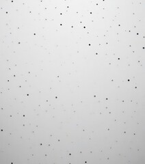 Leinwandbilder - a white background with numerous small black dots scattered across it, creating a sense of randomness and depth