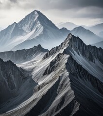 Aufkleber - Majestic Mountains