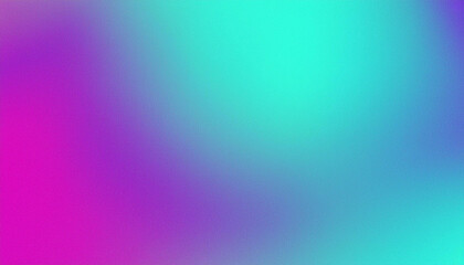 Poster - Abstract Gradient Background in Pink, Purple and Turquoise