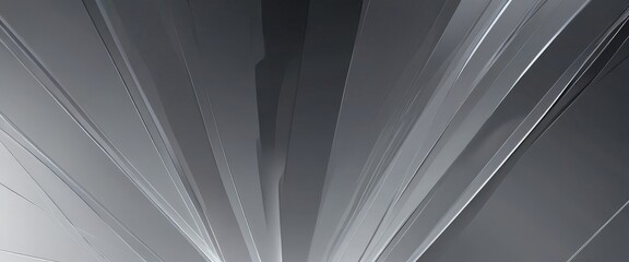 Poster - a striking abstract composition of intersecting lines and rays, creating a sense of dynamic movement and energy The lines and rays vary in thickness and direction, adding