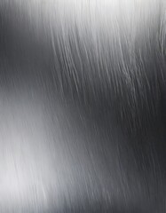 Fototapete - a close-up view metallic surface with a textured, wavy pattern in shades of gray and white