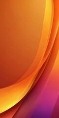 Poster - a vibrant abstract composition of overlapping curved lines in warm hues of orange, yellow, and red, creating a dynamic and visually striking effect