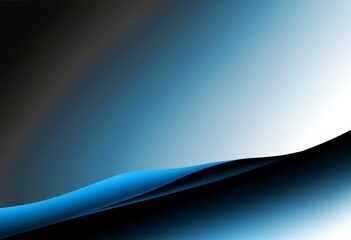 Poster - a gradient background transitioning from dark blue at the top to lighter blue at the bottom, with a subtle gradient effect