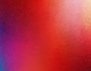 Poster - a vibrant gradient background transitioning from red to purple, with a subtle shimmering effect
