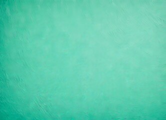 Poster - a close-up view textured green surface, possibly a wall or a painting, with a smooth, uniform texture