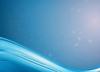 Aufkleber - a gradient background transitioning from a deep blue at the top to a lighter shade at the bottom, with a subtle wave-like pattern adding a dynamic element