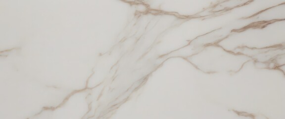 Poster - Marble surface with a subtle pattern of light and dark brown lines