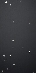 Poster - a dark background with small white dots scattered across it, resembling stars or celestial objects