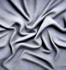 Aufkleber - Abstract black fabric texture with a crumpled appearance
