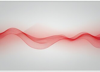 Aufkleber - a gradient of red and white, with a wave-like pattern of red lines that gradually transitions from a deep red at the top to a lighter red at the bottom