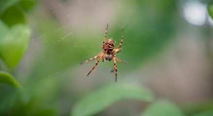 spider on the web
