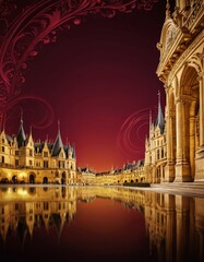 Poster - the majestic Château de Château de Château de Château de Château de Château de Château de Château de Château de Château de Château de Château de Château de Château de Château