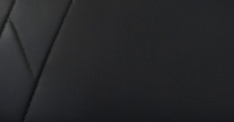Aufkleber - A close-up black leather surface with a diagonal line running across it