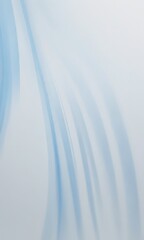 Poster - a blurred, abstract blue wave-like pattern with a gradient effect, creating a sense of movement and fluidity