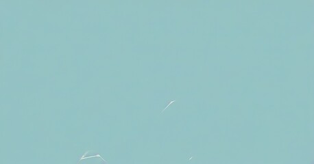 Poster - a clear, light blue sky with a small, white, wispy cloud in the top right corner
