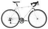 PNG Sleek white road bicycle design