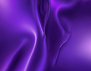 Aufkleber - a purple fabric with a flowing, wavy texture, creating a sense of movement and depth The background is a gradient of purple, transitioning from a darker shade at the top to