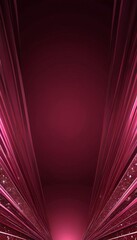 Leinwandbilder - a dark red gradient background with a central light source and radiating lines of pink and purple hues