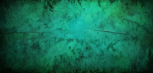 Poster - a textured, greenish-blue background with a prominent crack running horizontally across it