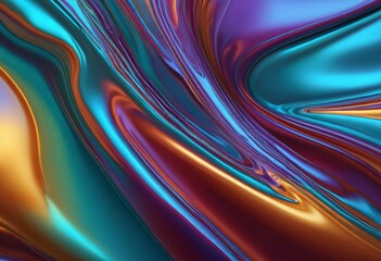 a vibrant abstract pattern composed of curved lines and swirls in shades of blue, orange, and purple, creating a dynamic and visually striking composition.