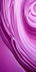 Poster - a swirling pattern of purple fabric, creating a dynamic and abstract visual effect