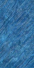 Poster - a close-up view textured blue surface with diagonal lines, creating a sense of depth and movement