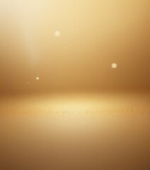 Fototapete - a golden-colored background with three small white dots scattered across it, creating a sense of depth and dimension