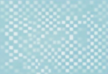 Leinwandbilder - a blurred pattern of white squares against a light blue background