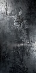 Leinwandbilder - a black and white photograph textured surface, possibly a metal or concrete wall, with a sense of depth and movement