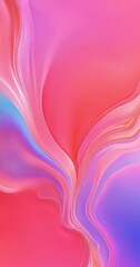 Aufkleber - a vibrant abstract composition with fluid, swirling patterns in shades of pink, purple, and blue, creating a dynamic and visually captivating effect