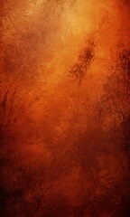 Aufkleber - a textured, abstract background with a warm, fiery orange hue. The predominant colors are orange, red, and brown, creating a sense of depth and dimension. The image does