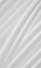 Poster - a white fabric surface with diagonal lines, creating a dynamic and flowing pattern
