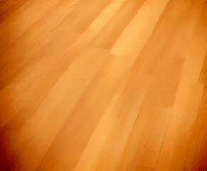 Fototapete - A close-up wooden floor, with a warm, natural light that highlights the grain and texture of the wood