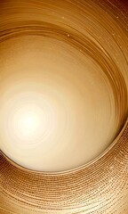 Leinwandbilder - a circular pattern with a gradient of light and dark brown tones, creating a sense of depth and movement