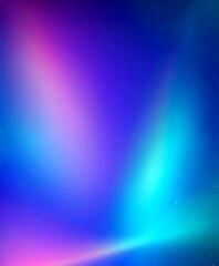 Poster - a gradient background transitioning from deep purple to lighter blue, with a subtle gradient effect and small white stars scattered throughout