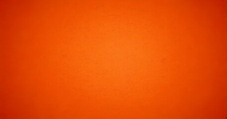 Poster - a gradient background transitioning from a deep orange at the top to a lighter orange at the bottom