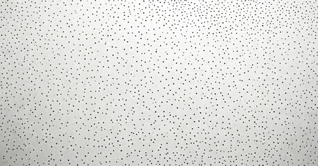 Poster - A close-up view white wall with a pattern of small black dots, resembling a speckled or speckled texture