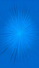 Leinwandbilder - a blue background with a radial pattern of thin, radiating lines that create a sense of movement and energy The lines are evenly spaced and converge towards the center, forming