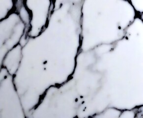Aufkleber - Marble surface with a subtle pattern of black and white lines and spots