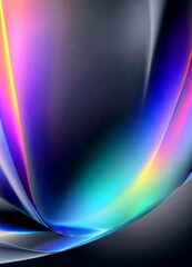 Aufkleber - a gradient of colors, transitioning from a deep purple at the top to a lighter blue at the bottom, with a subtle gradient of green and yellow in the middle The colors are