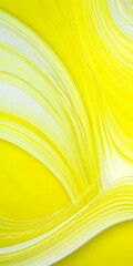 Aufkleber - a vibrant abstract composition of curved lines and swirls in a bright yellow and white color scheme, creating a dynamic and visually striking effect