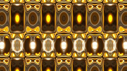 Poster - Colorful glowing pattern background animation