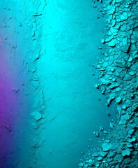 Poster - a textured surface with a gradient of blue and purple hues, creating a visually striking contrast The left side of dominated by a deep blue color, while the