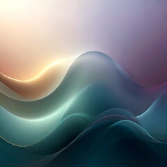 Aufkleber - a gradient of colors, transitioning from a warm orange hue at the top to a cool blue at the bottom, creating a sense of depth and movement