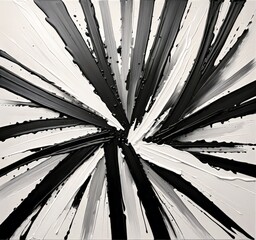 Leinwandbilder - Abstract Art: Radiating Lines
