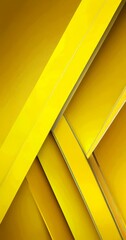 Poster - a vibrant abstract composition of intersecting diagonal lines in a warm yellow hue, creating a dynamic and visually striking pattern
